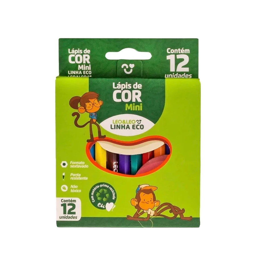 Mini Lápis de Cor