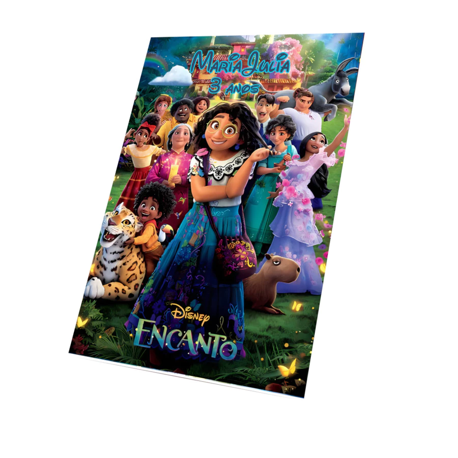 Livro de colorir personalizado